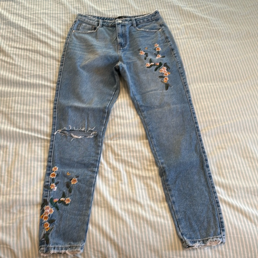 High rise mom jeans